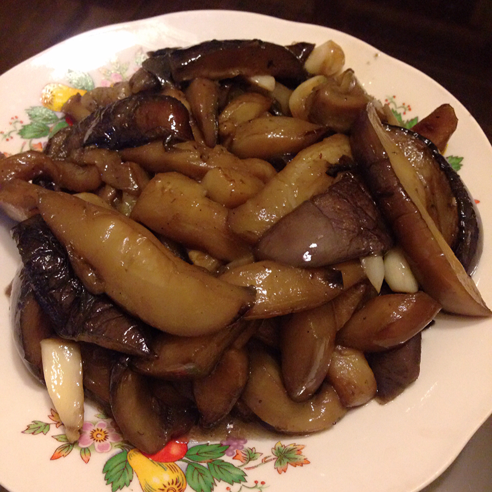 老丁的私房菜-油焖茄子