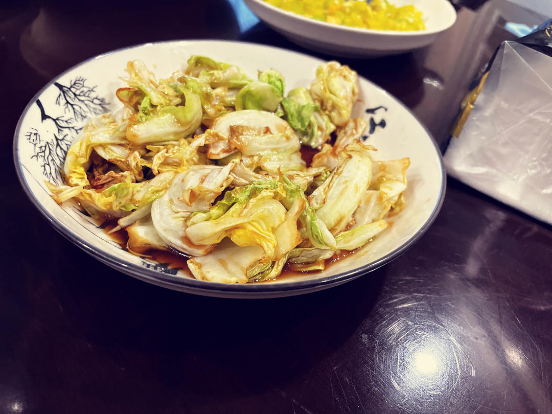 空气炸锅手撕包菜