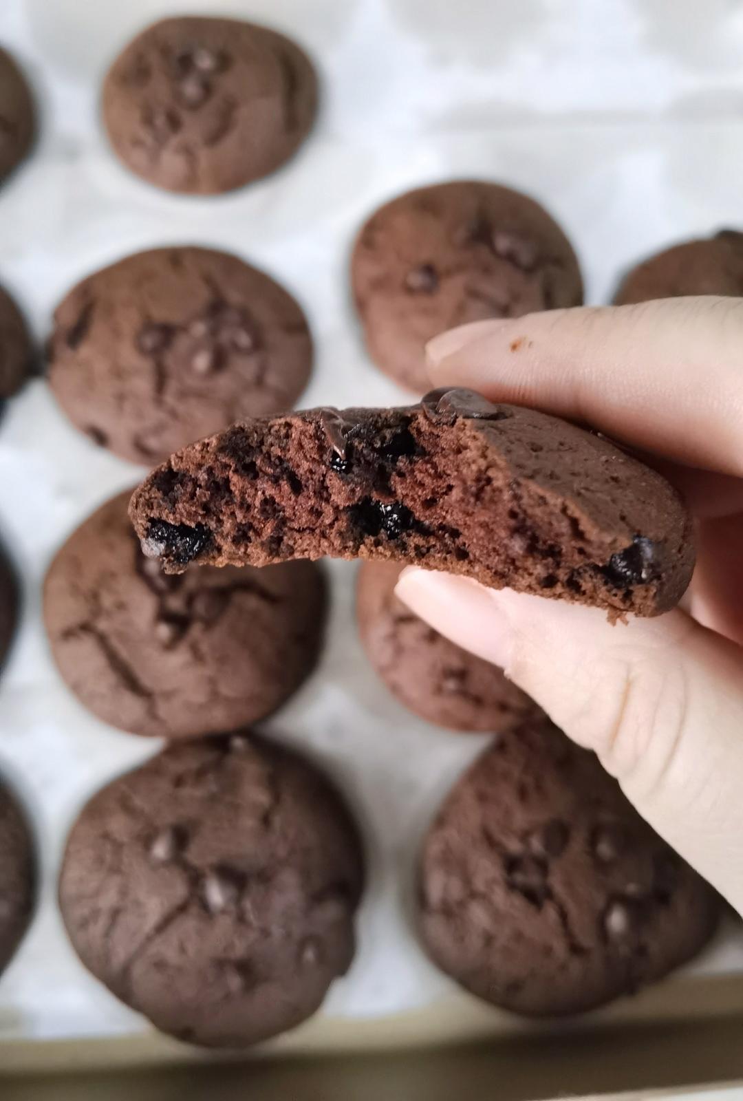 软心巧克力曲奇