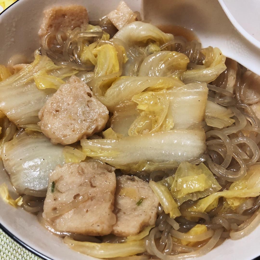 白菜炖粉条