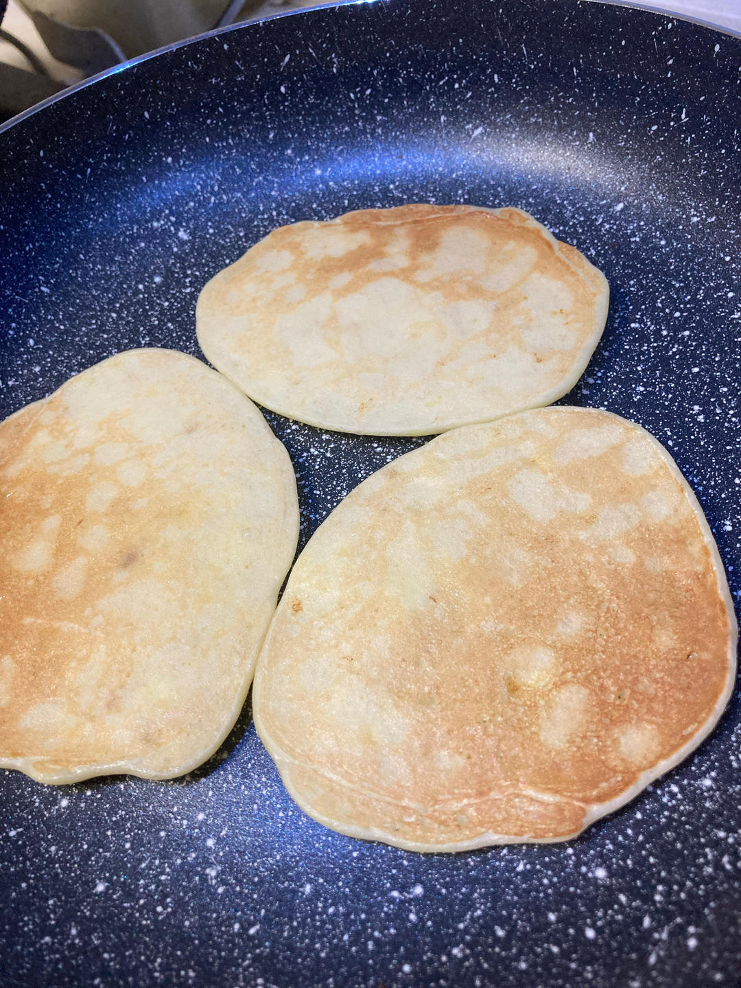 香蕉牛奶松饼