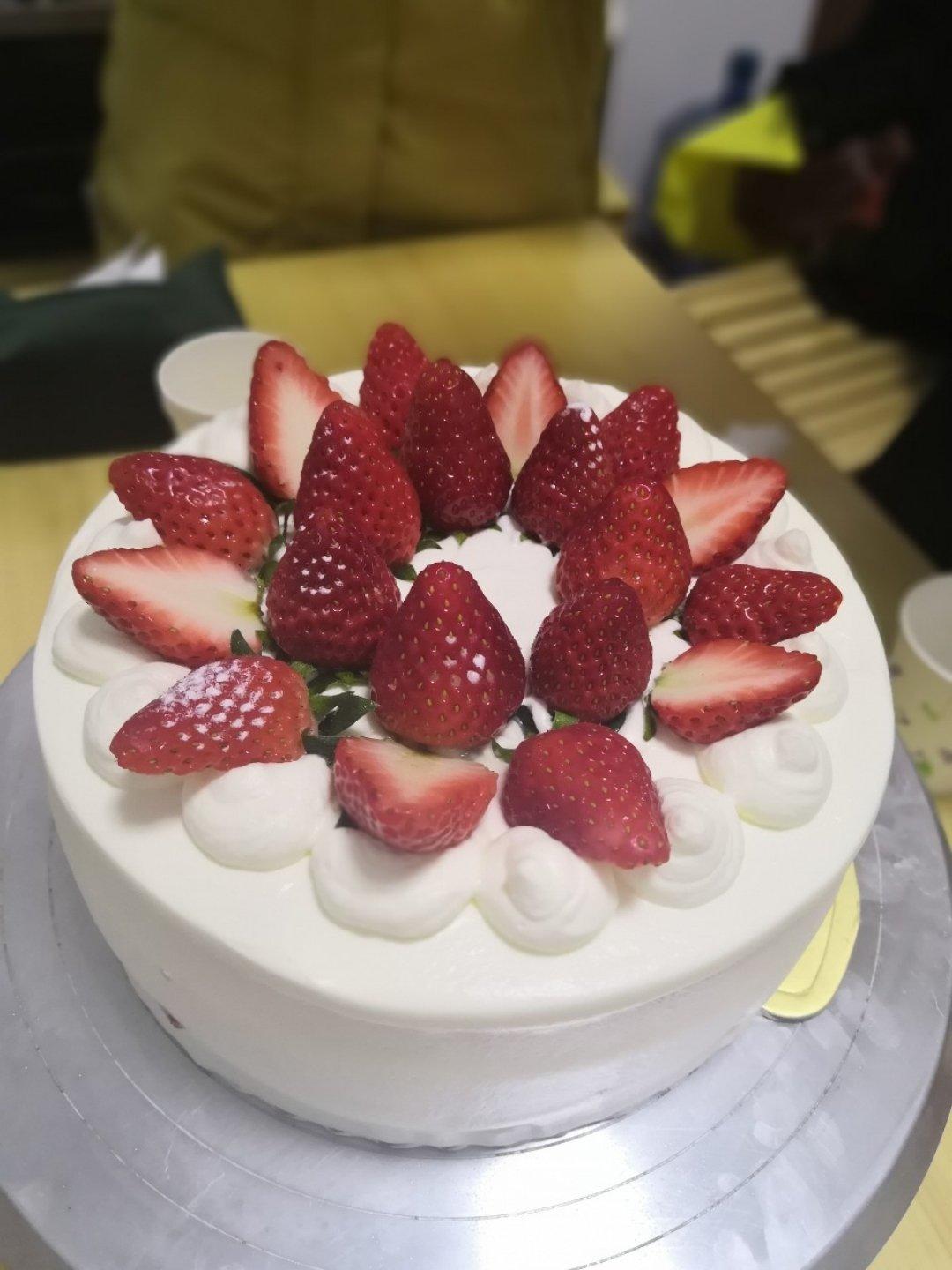 超详细8寸戚风蛋糕