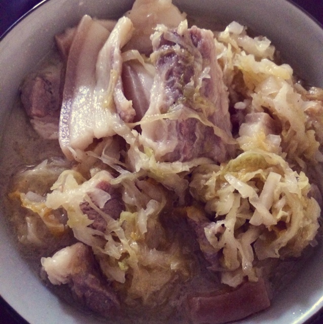 酸菜白肉