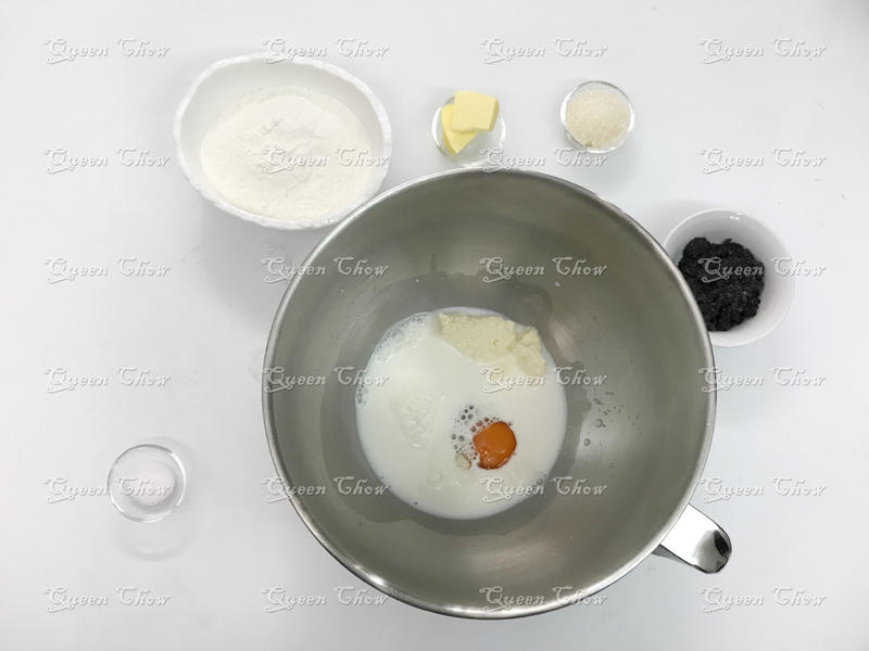 纯奶手撕吐司的做法 步骤1