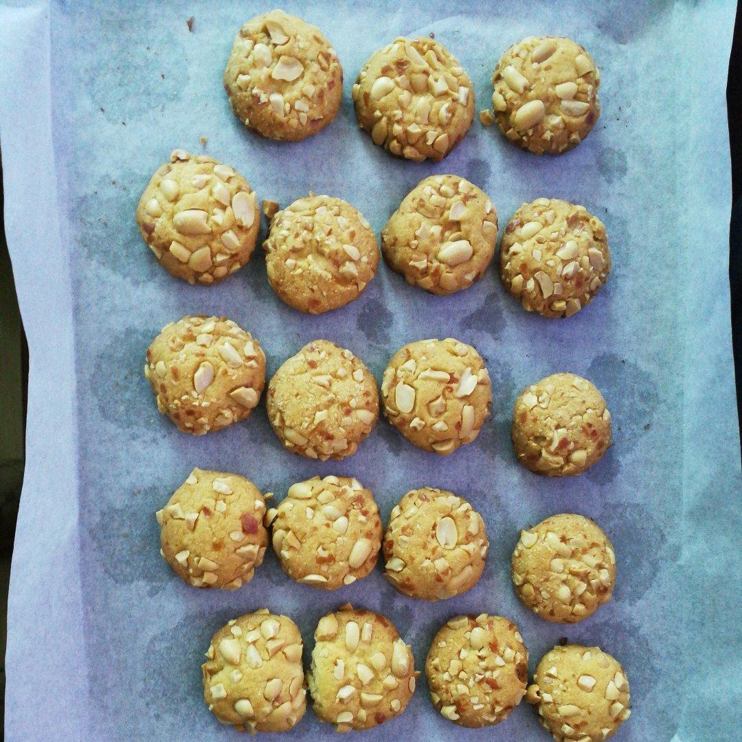 超级好吃的花生酥饼