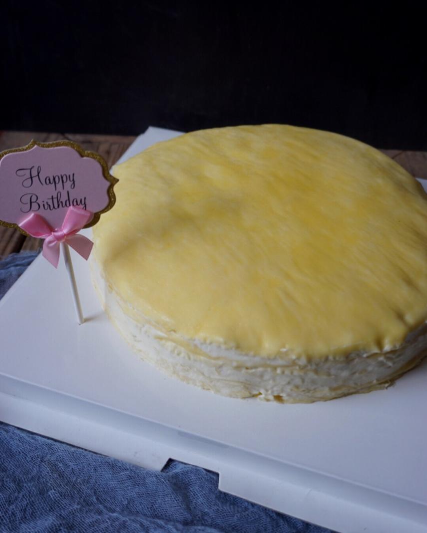 榴莲千层（超软糯蛋皮配方٩( ᐛ )و