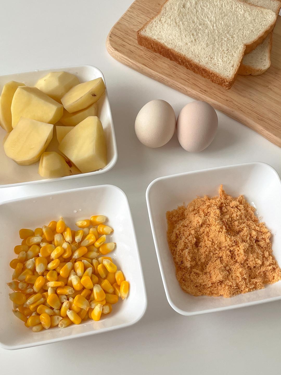 纯奶手撕吐司的做法 步骤1