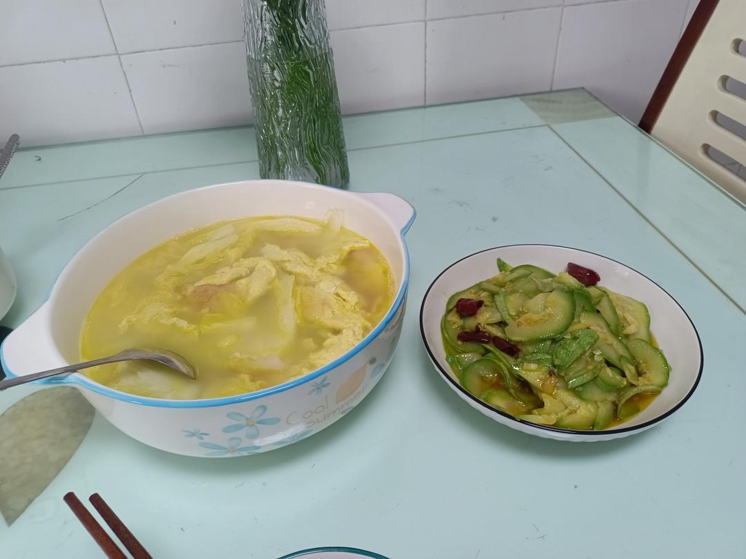 超级减肥🥗娃娃菜鸡蛋汤