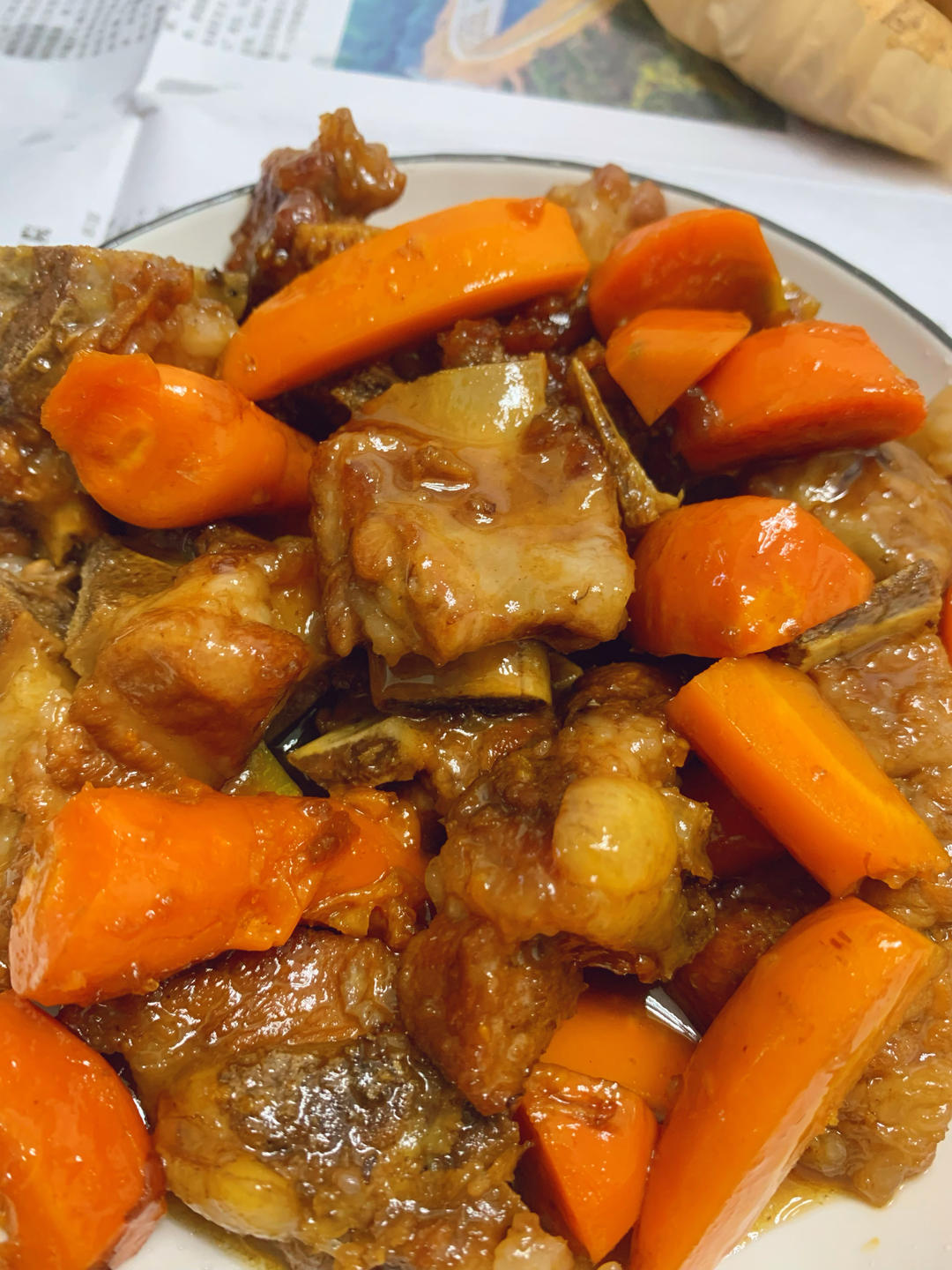 青梅排骨，酸甜可口，简单好操作