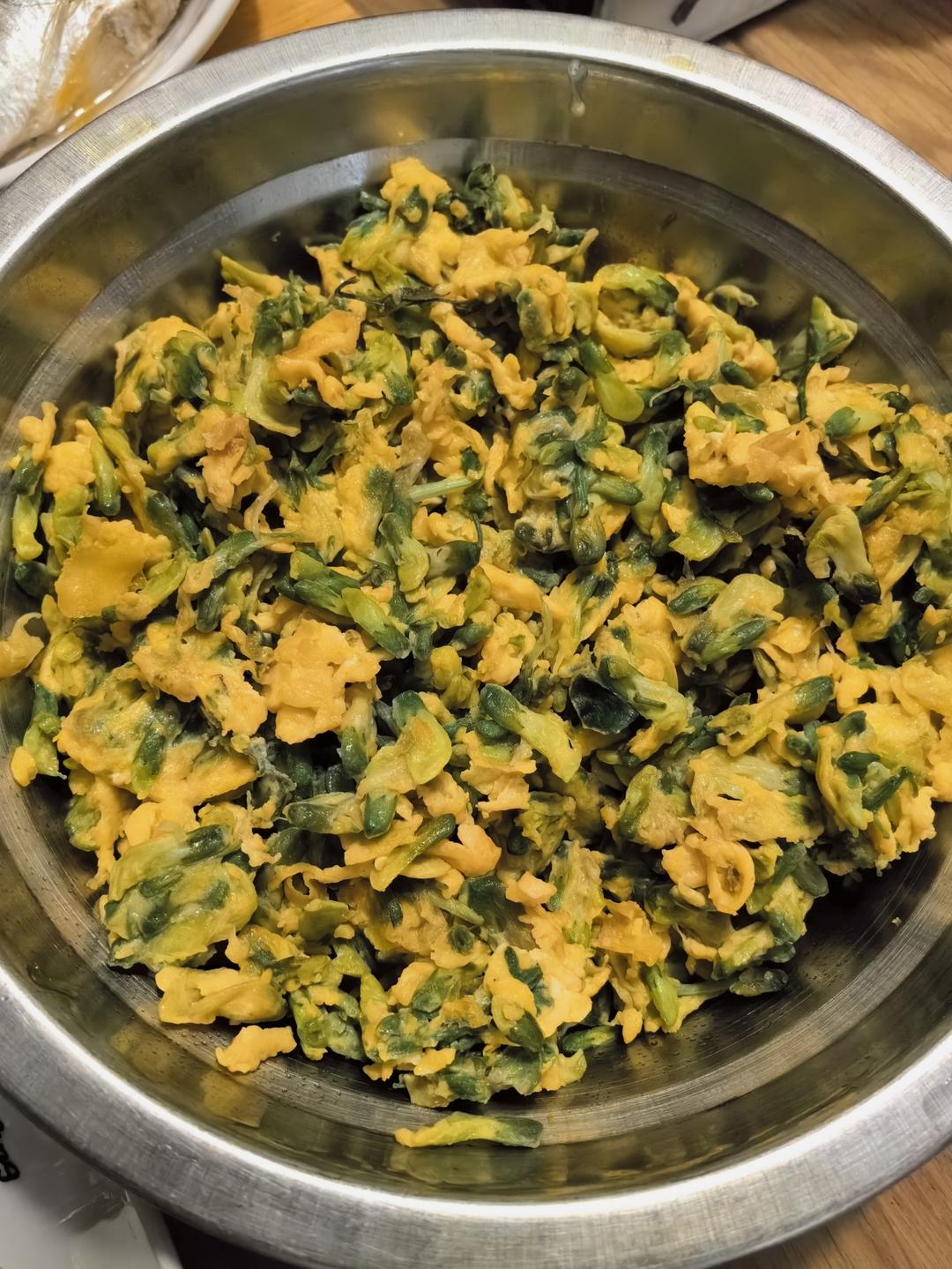 春日限定槐花炒鸡蛋