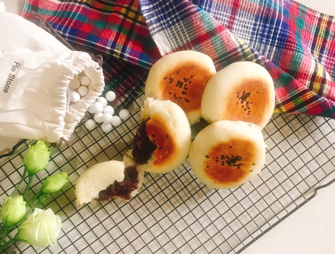 日式和风红豆包