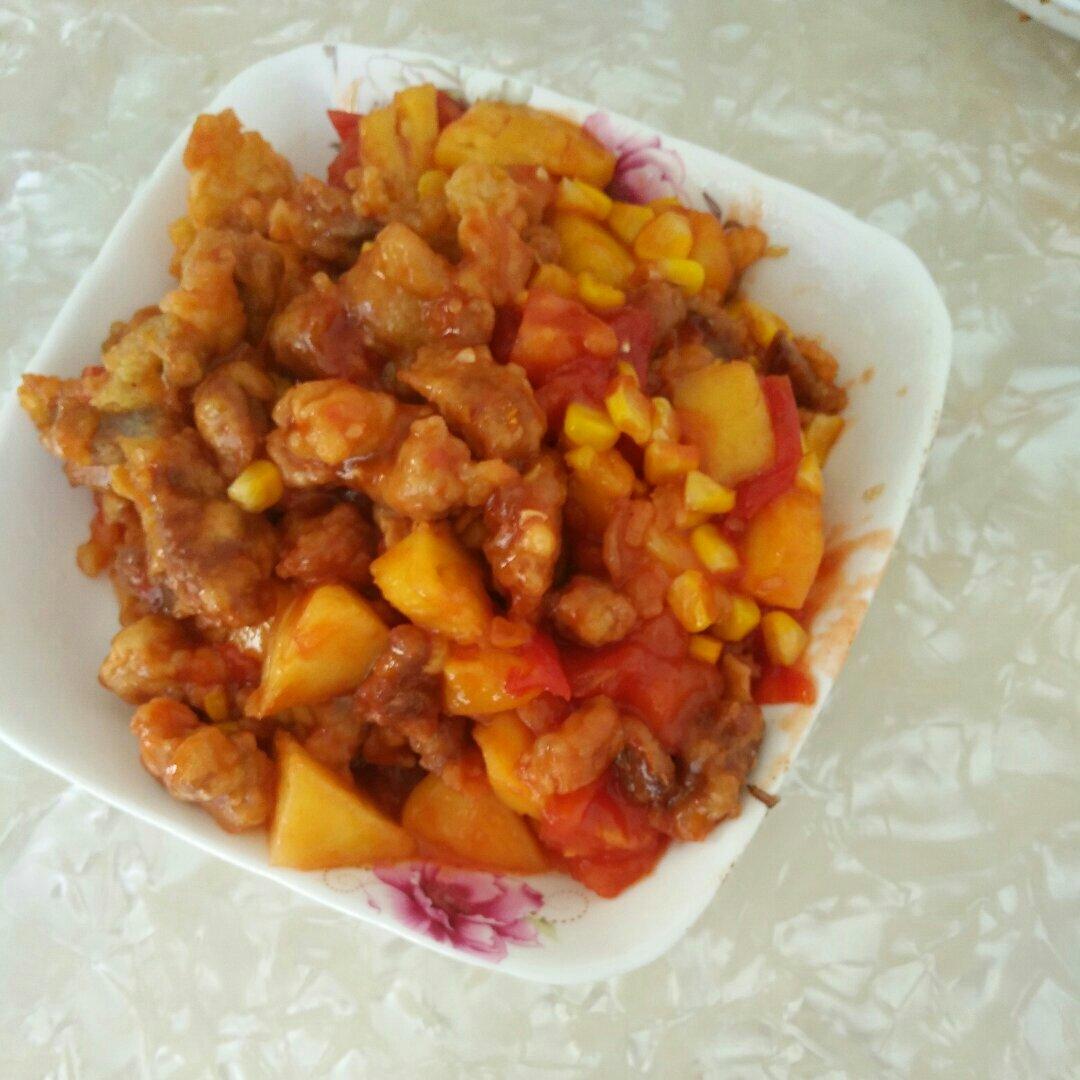 菠萝咕噜肉