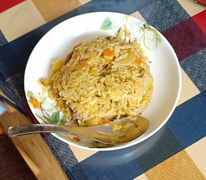 咖喱鸡翅焖饭