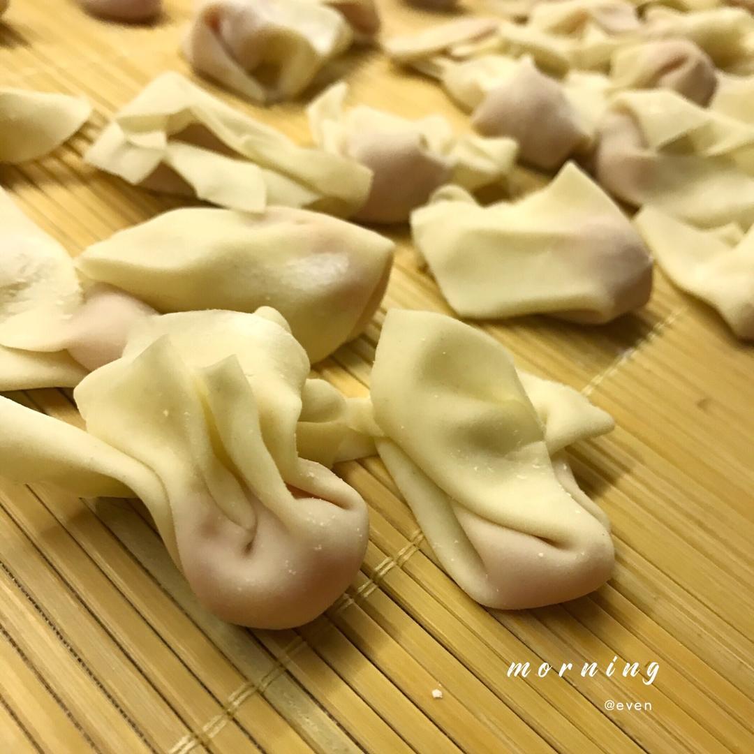 小馄饨的包法