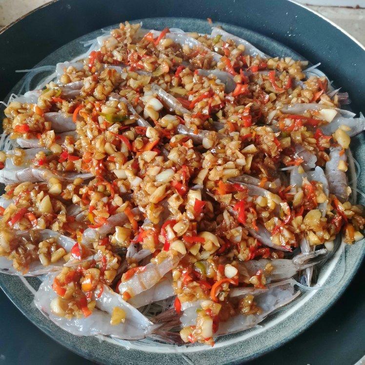 蒜蓉粉丝开背虾