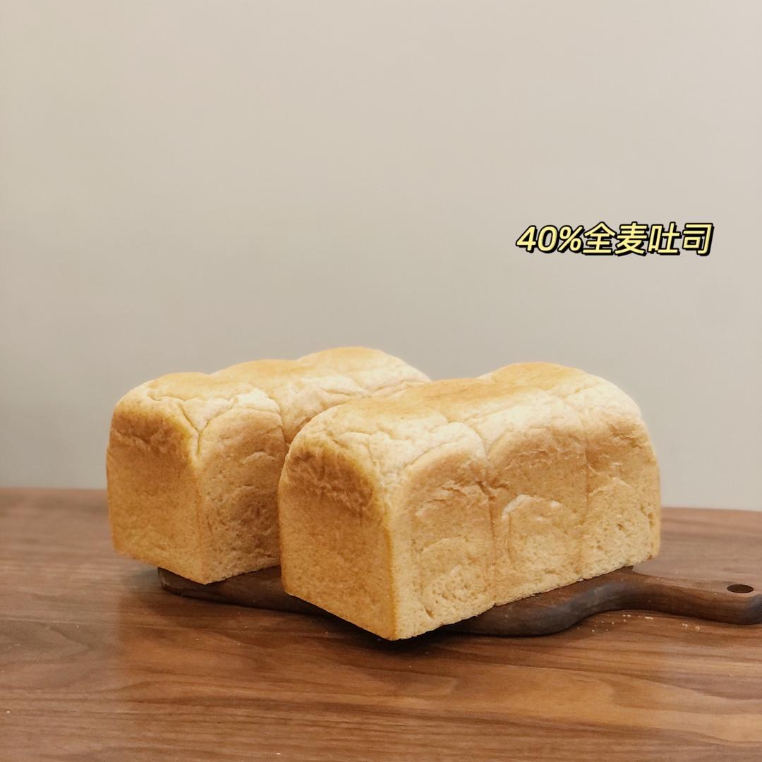 波兰种全麦吐司（40%全麦）