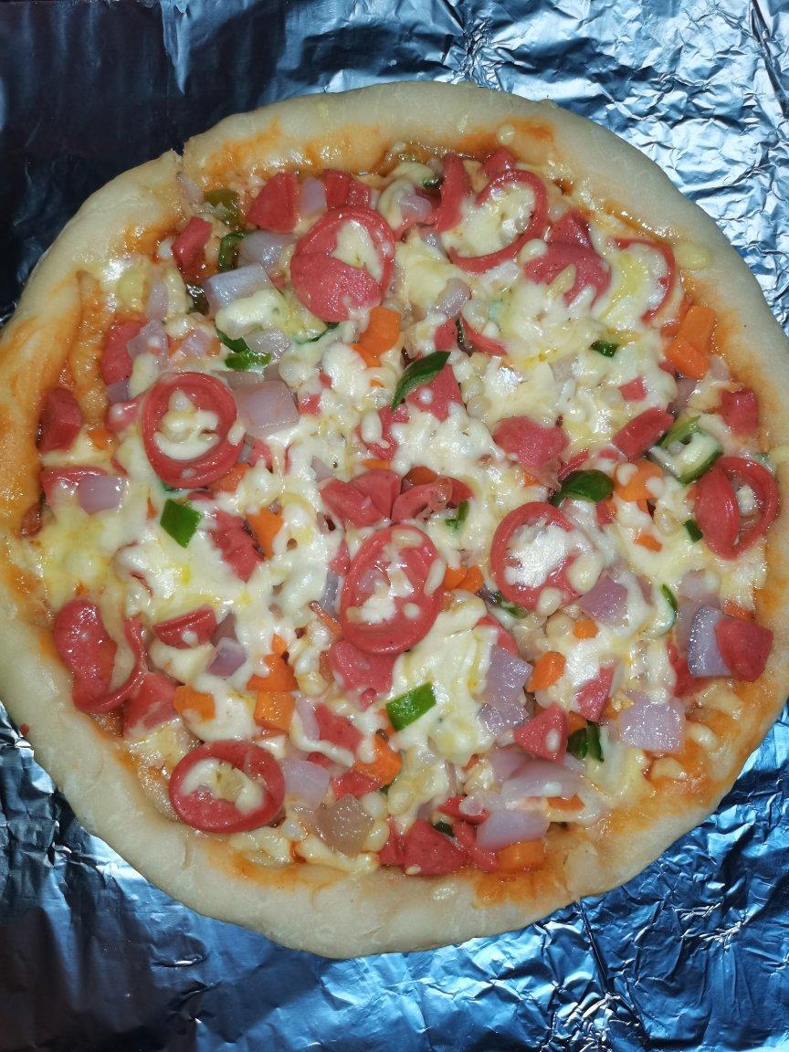 8寸纯手工什锦披萨