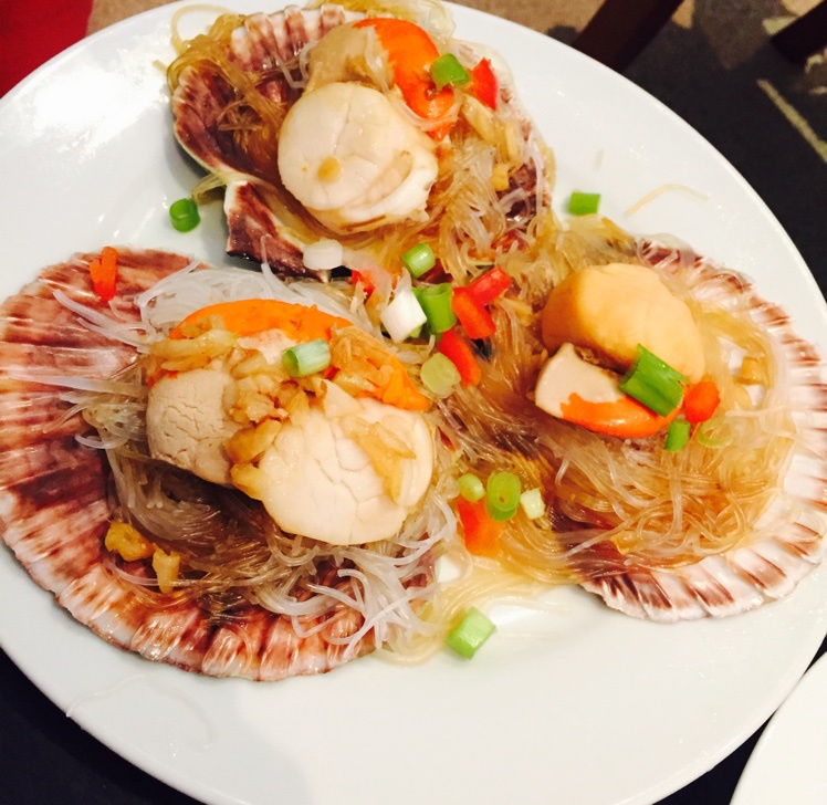 蒜蓉粉丝蒸扇贝