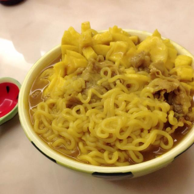 咖喱面的做法