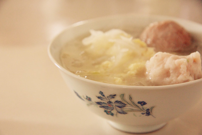 牛肉丸子萝卜汤