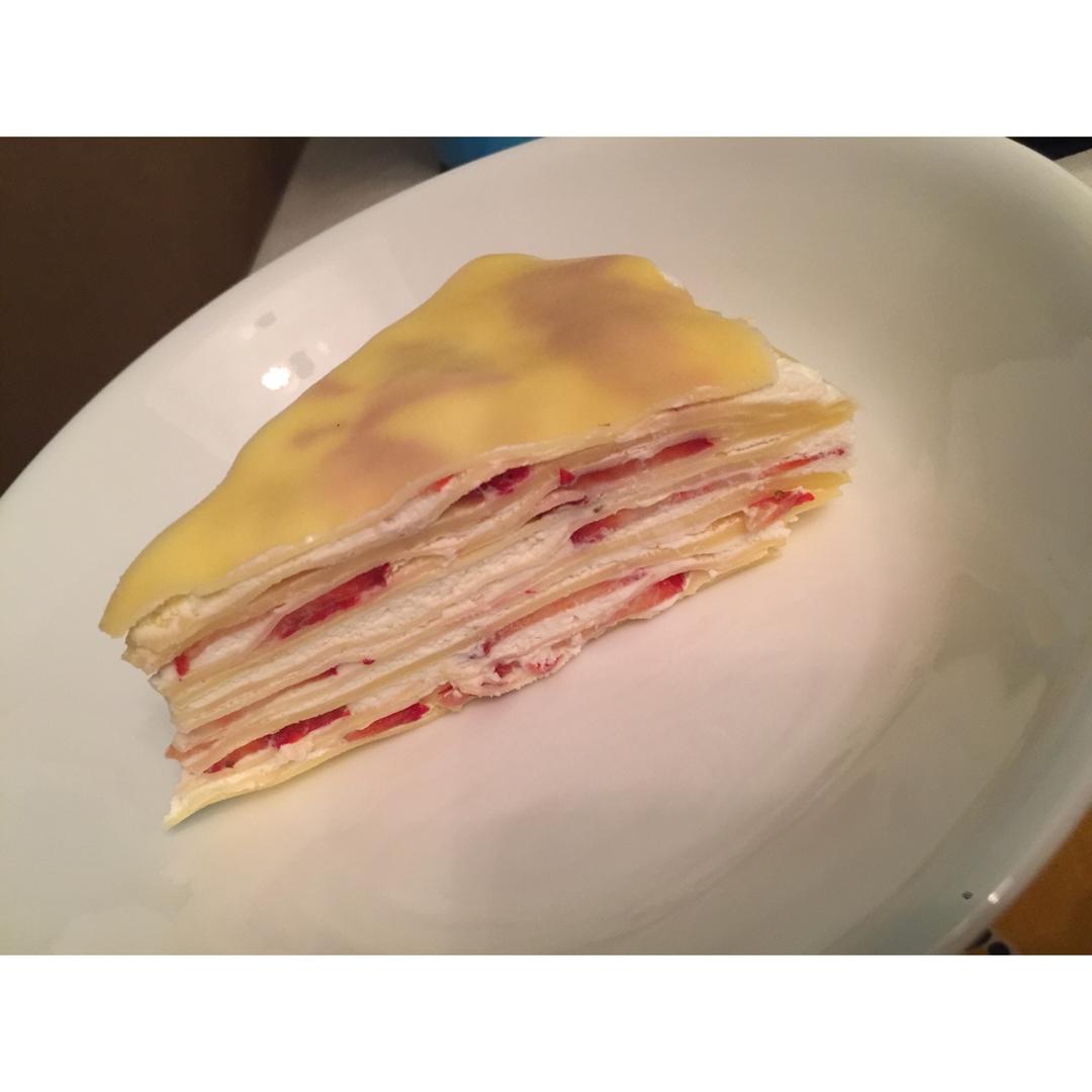 榴莲千层（超软糯蛋皮配方٩( ᐛ )و