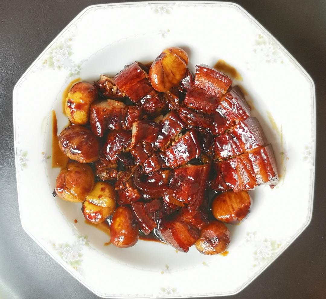 栗子红烧肉的做法