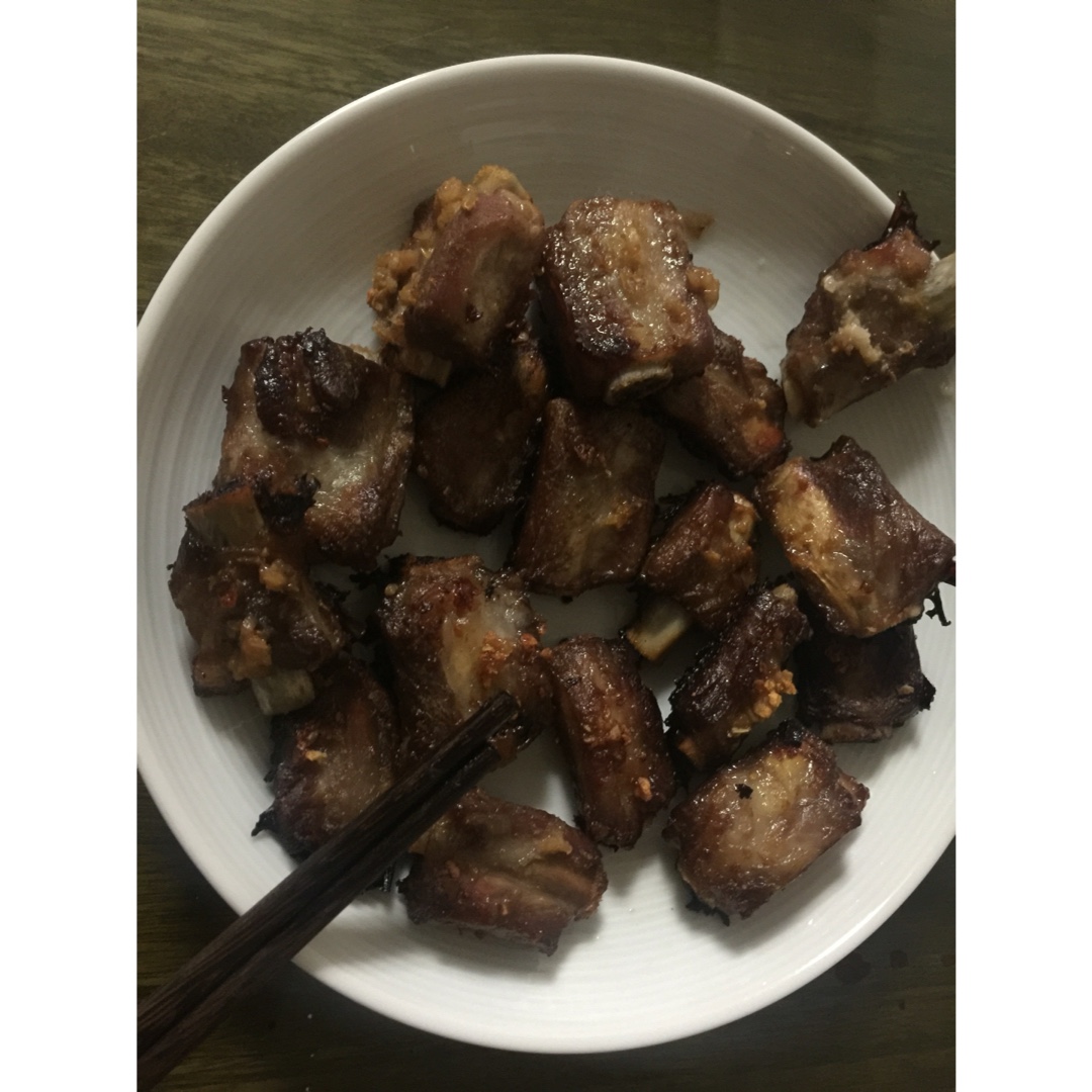 香到骨头里的蒜香排骨（烤箱）