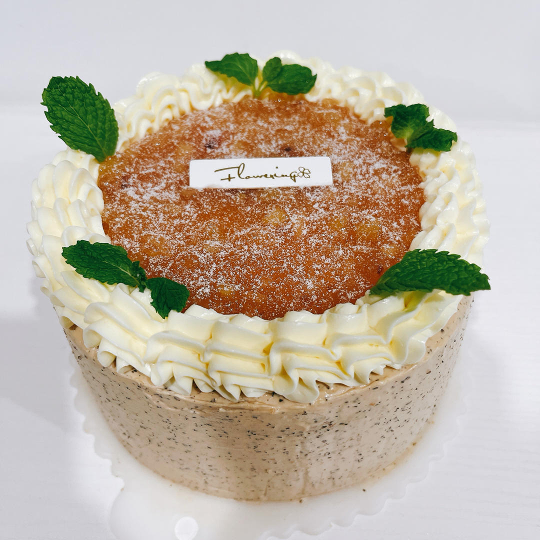 伯爵红茶香缇奶油蛋糕，原地爆炸好吃