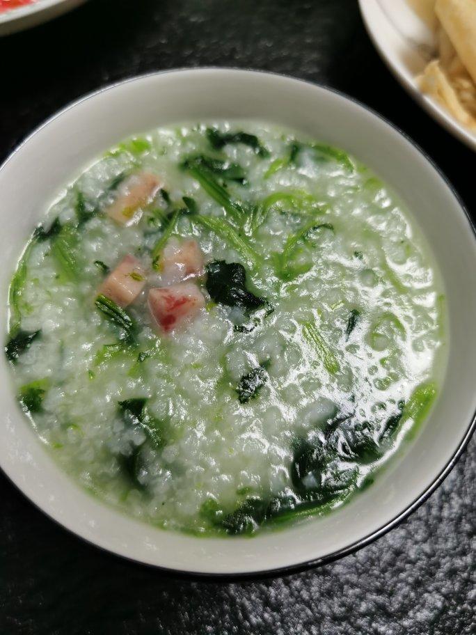 【素食】菠菜粥