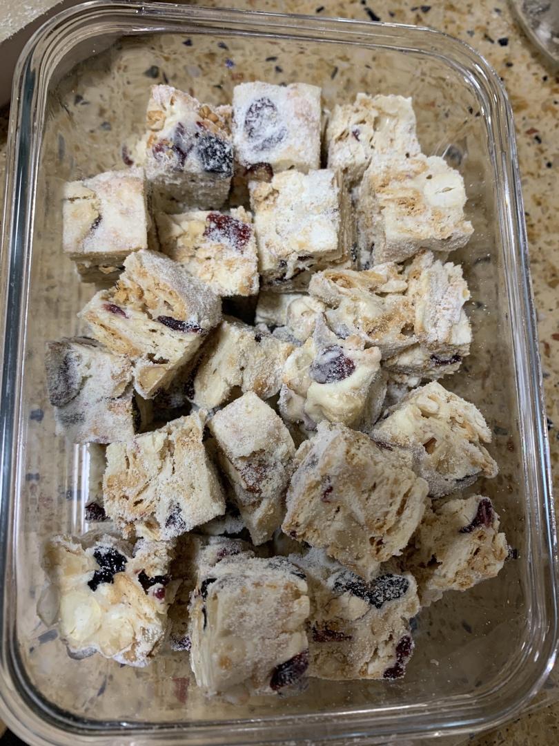 雪花酥  不甜版