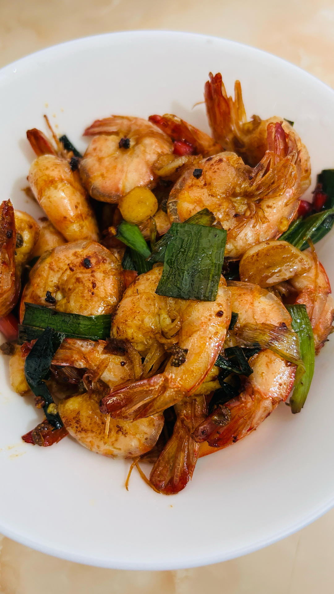 听说这是小朋友最爱吃的红烧虾🦐