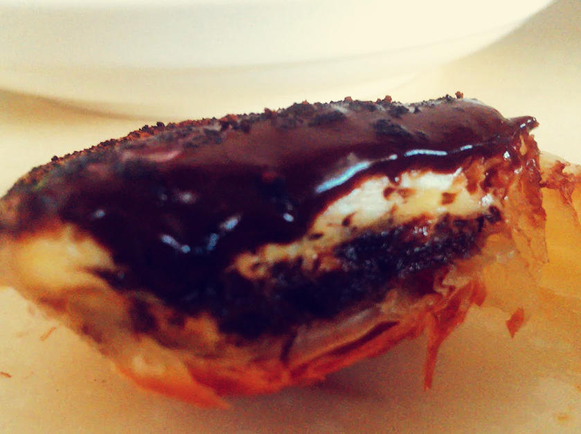 【有奖跟做】醇香丝滑|爆浆巧克力🍫脏脏蛋挞