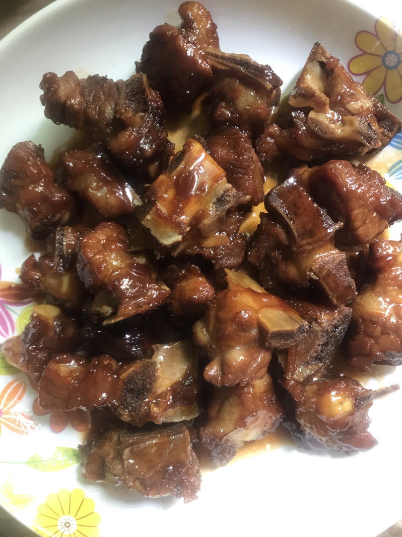 小菱吖做的家常版糖醋排骨
