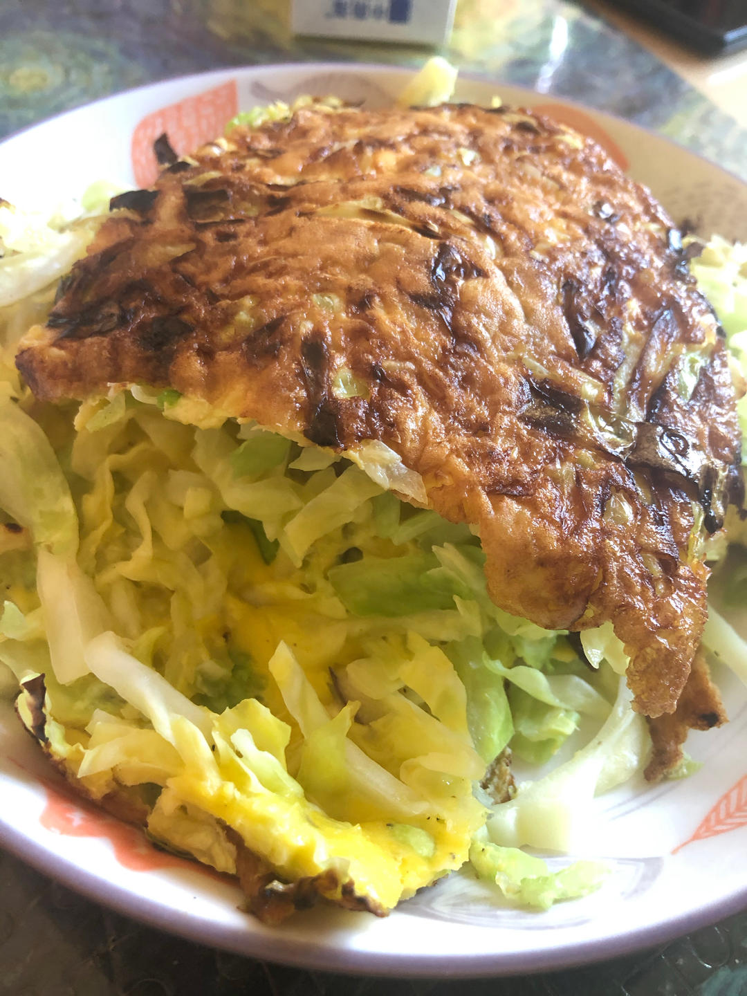 包菜蛋饼