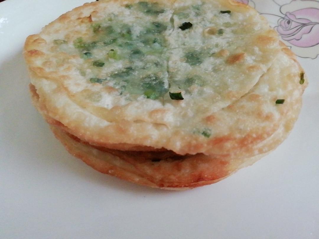 葱油饼（饺子皮 懒人快手版）