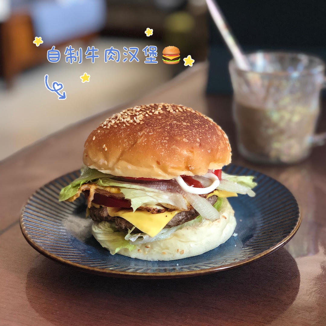 牛肉汉堡 煎出香嫩多汁的牛肉饼