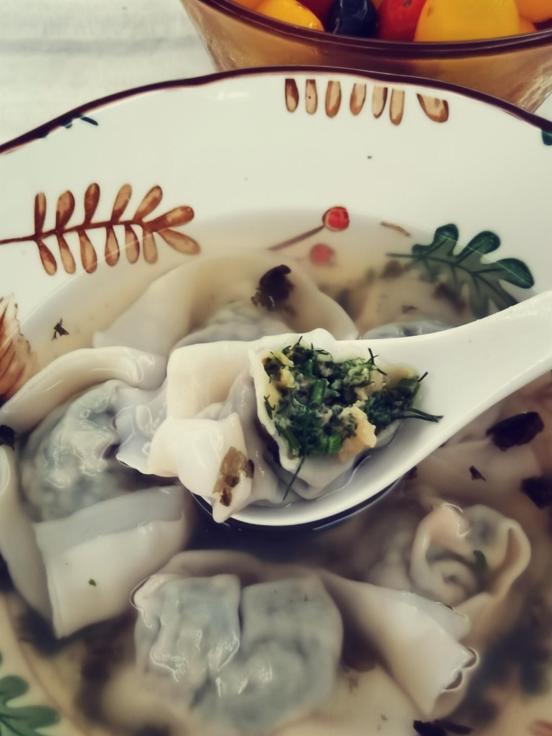 茴香馅馄饨