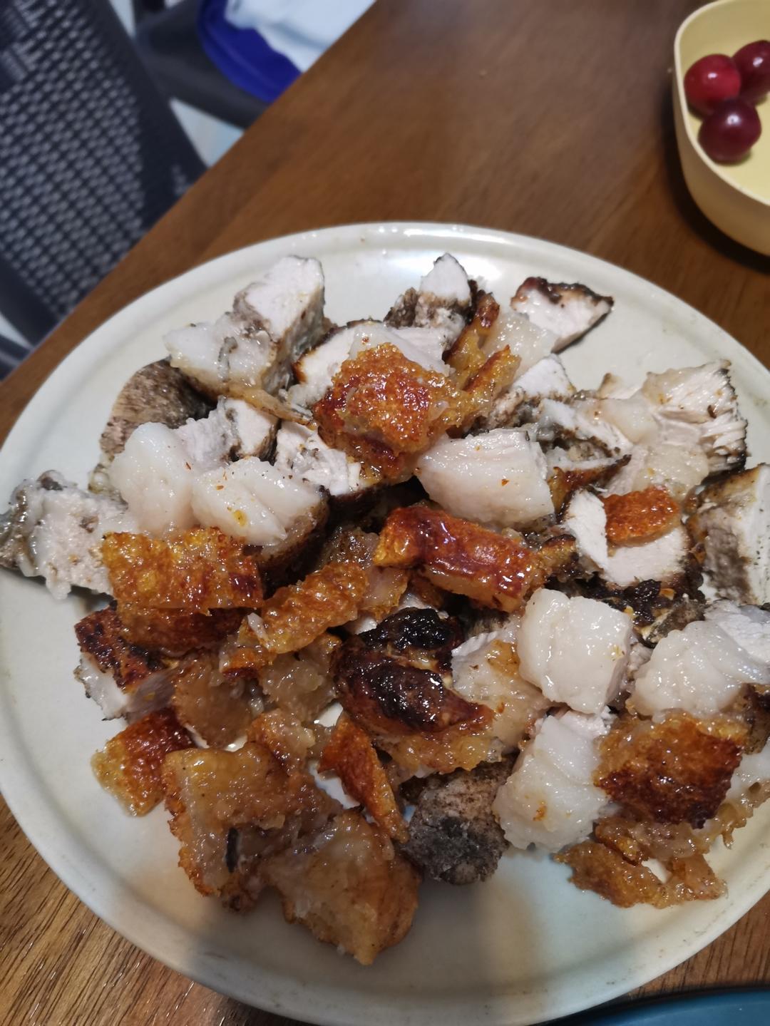 一次就成功的脆皮烧肉