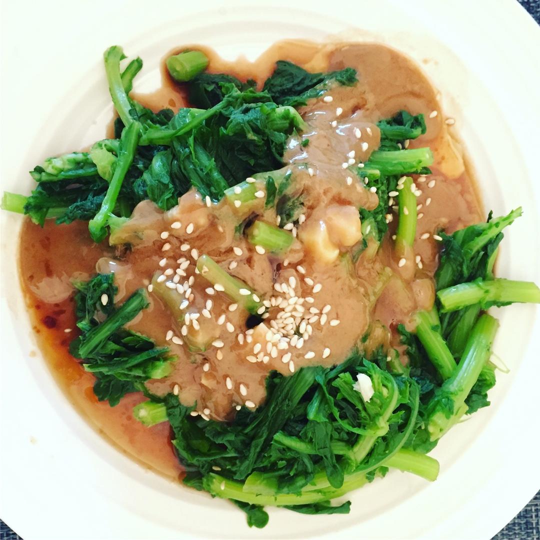 麻酱茼蒿