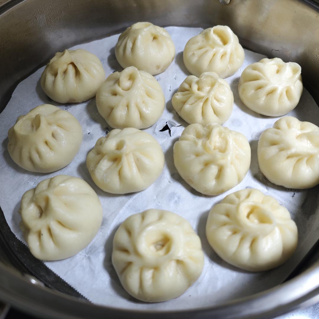 好吃多汁的肉包子肉馒头【步骤超详细】