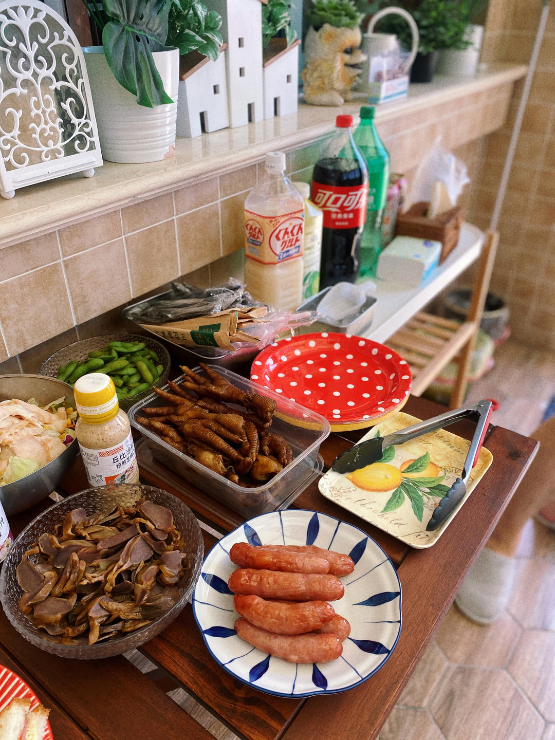 儿子家庭生日party