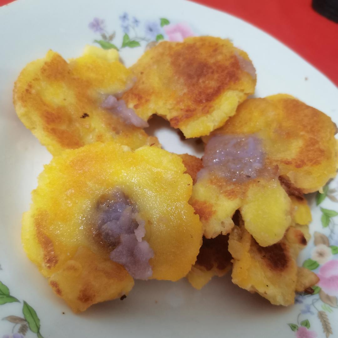 超简单不用油炸的香芋地瓜丸