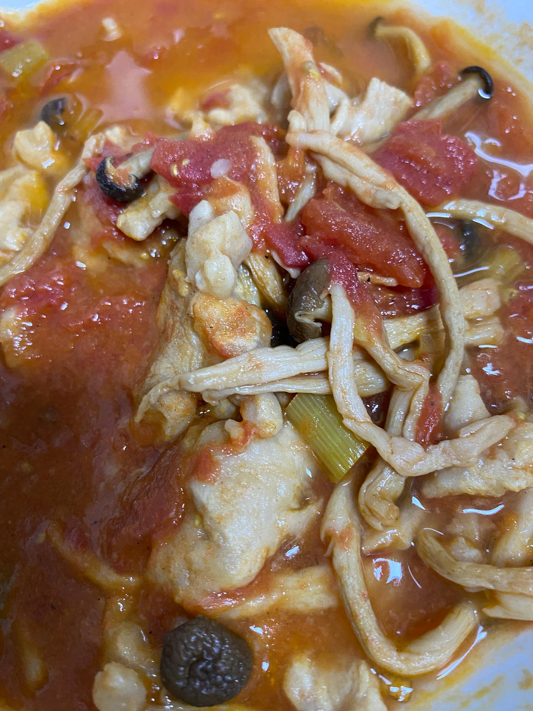 番茄滑肉煲｜酸爽开胃！肉片超级嫩滑