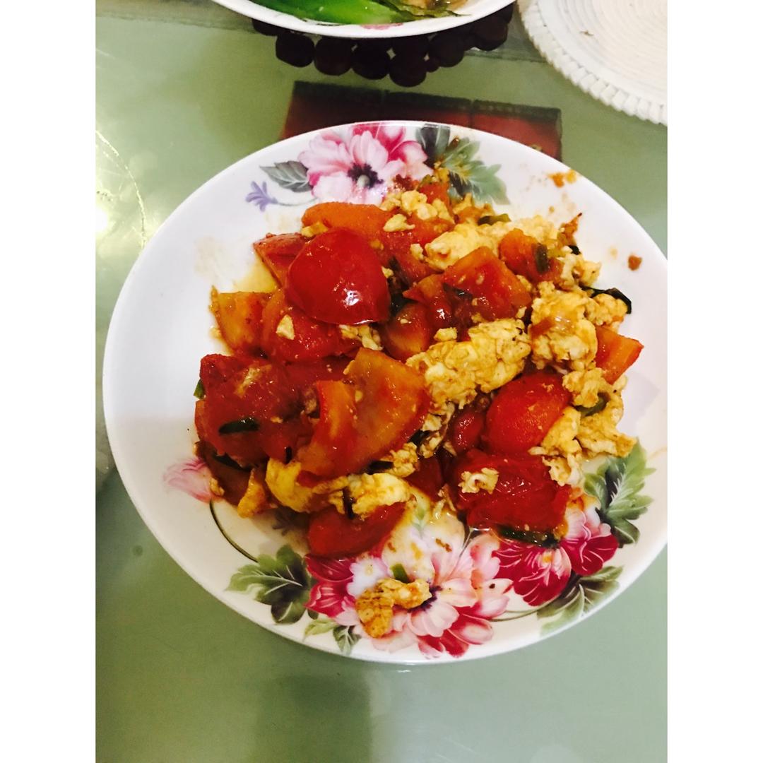 西红柿炒鸡蛋