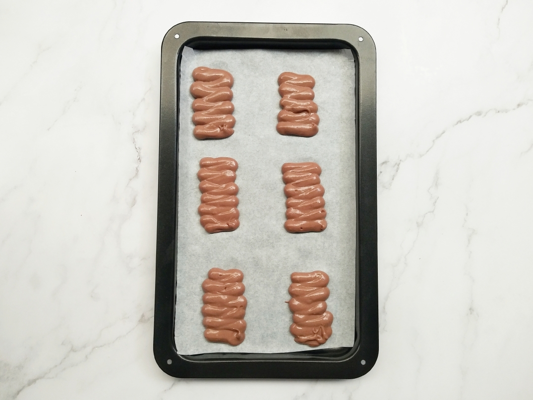 零难度❗️外脆里糯㊙️巧克力流心手指麻薯的做法 步骤7