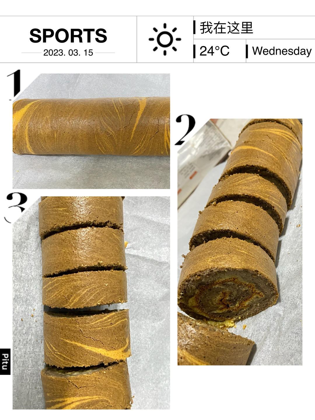 蛋糕卷这样做‼️不掉皮不开裂（小视频食谱）
