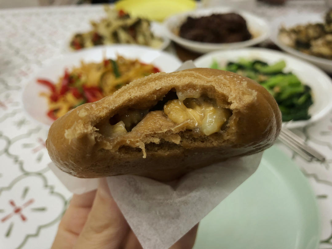 一定要尝试的美味流沙核桃包