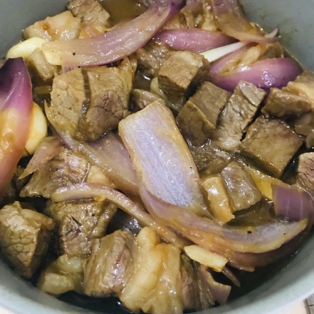 蒜香牛肉粒（小美版）