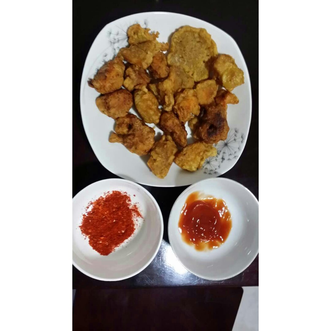 啤酒和炸鸡