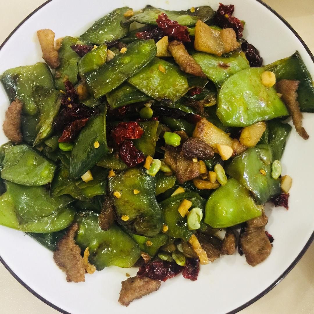 豆角炖肉